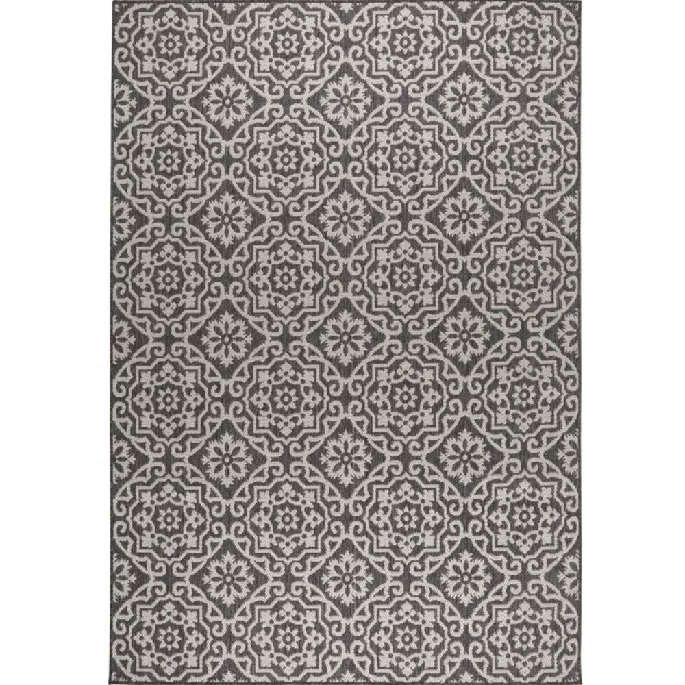 Home Dynamix Area Rugs: Patio Country 6681-480 black-gray: 3' 11" x 5' 2"